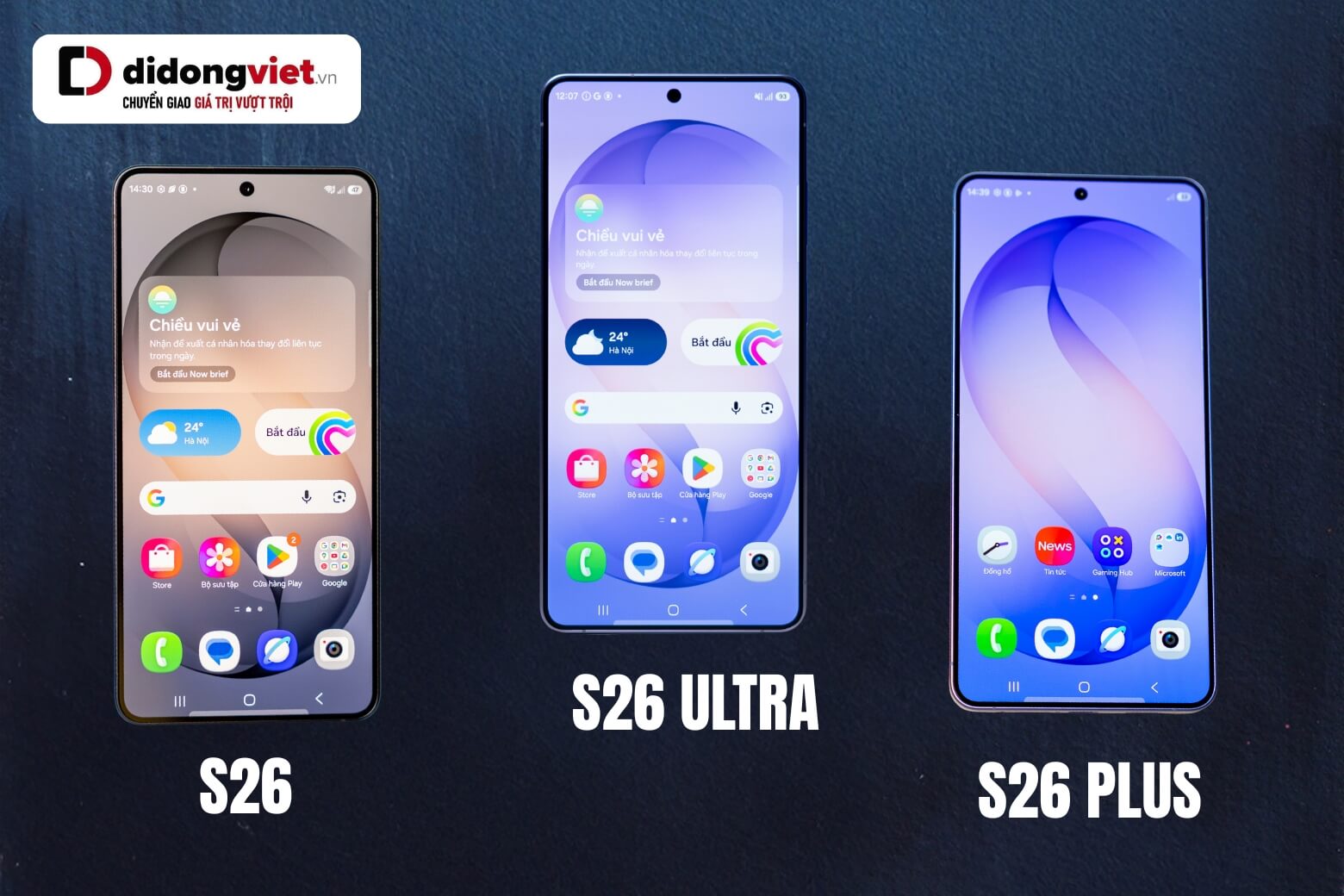 Samsung Galaxy S26 gồm 3 phiên bản (Standard, Plus, Ultra) để đáp ứng nhu cầu đa dạng của người dùng.