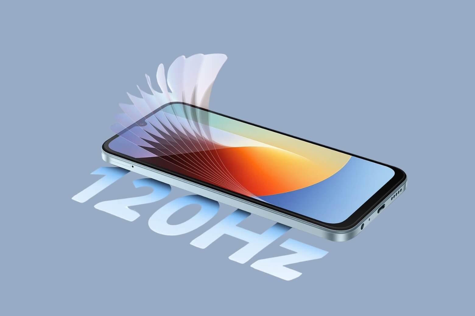 Xiaomi Redmi A7 Pro 128GB sở hữu màn hình 6.9 inch 120Hz cho trải nghiệm vuốt chạm mượt mà.