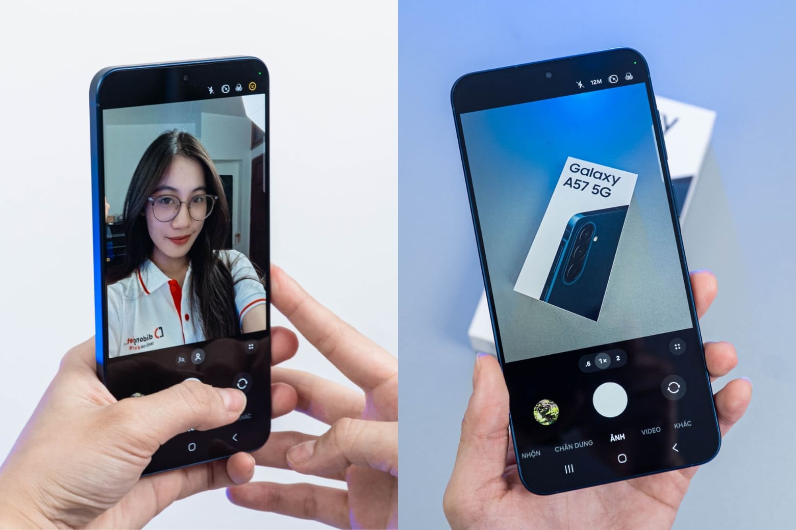 Camera 50MP chống rung OIS, quay 4K ổn định và linh hoạt