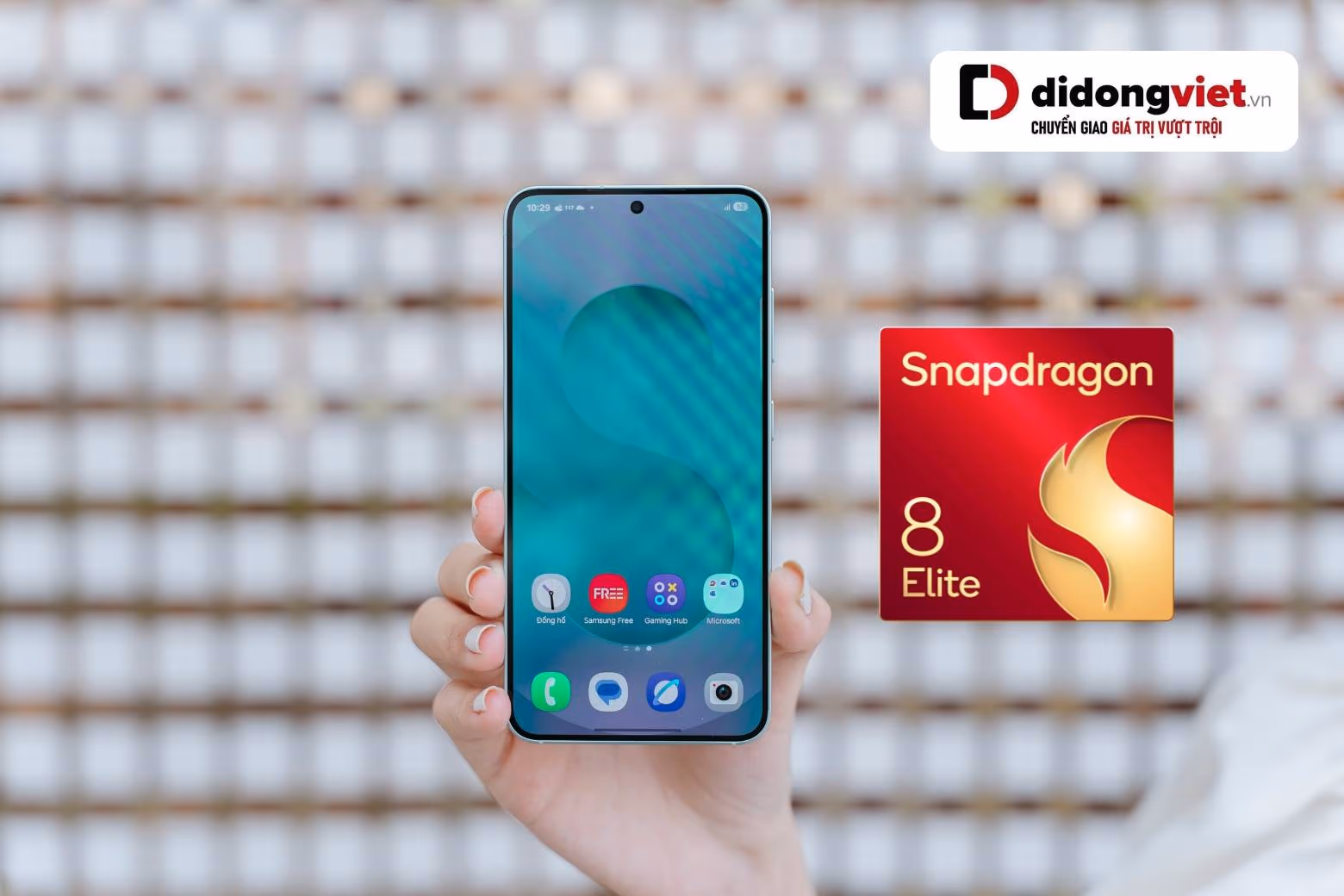 Samsung Galaxy S25 5G 256GB cấu hình Snapdragon 8 Elite 