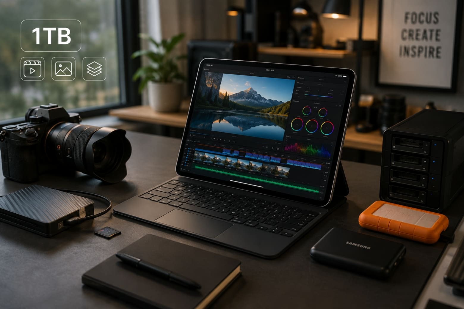 iPad Air M4 1TB cho nhu cầu chuyên nghiệp