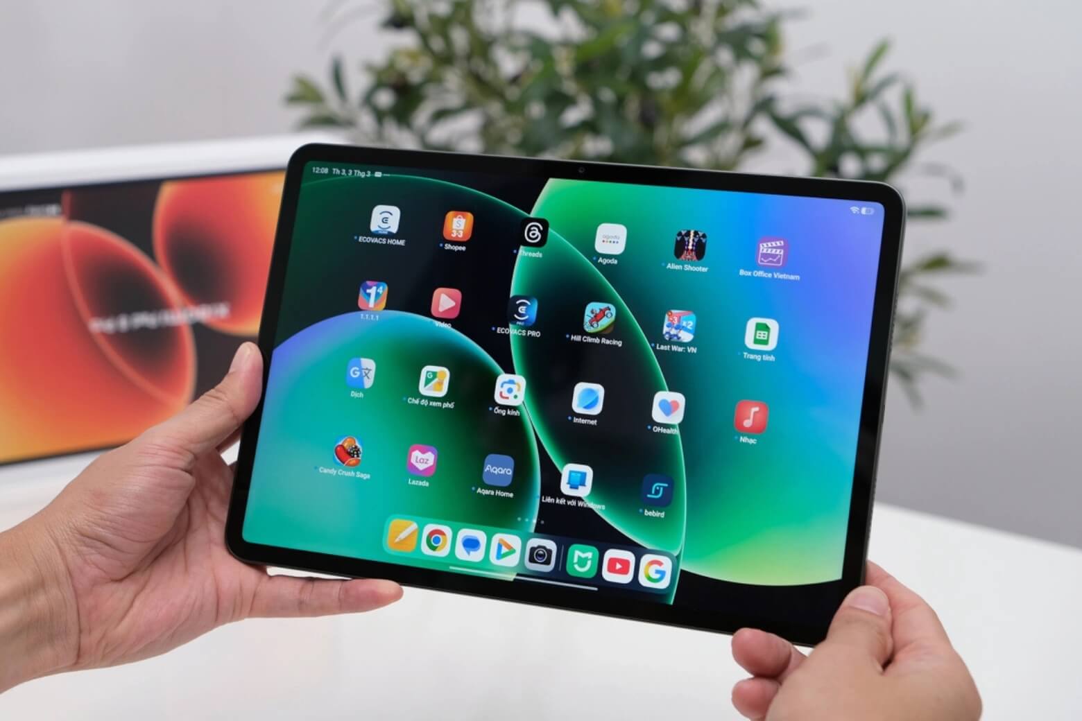 Xiaomi Pad 8 Pro cảm giác khi mở nhiều app một lúc
