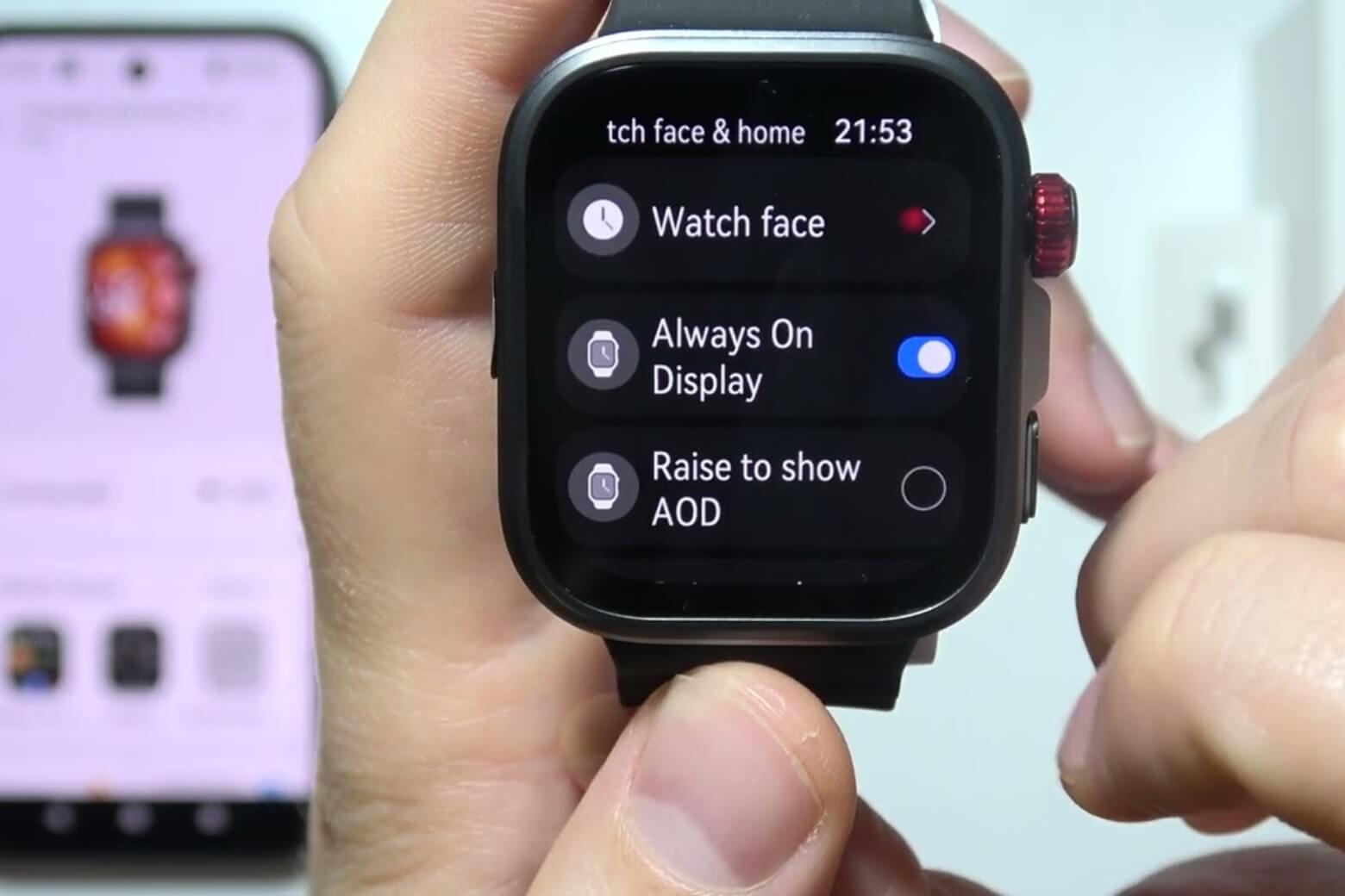 Android hỗ trợ đầy đủ Quick Reply, trong khi iOS bị giới hạn và cần cấp quyền Huawei Health để nhận thông báo ổn định.