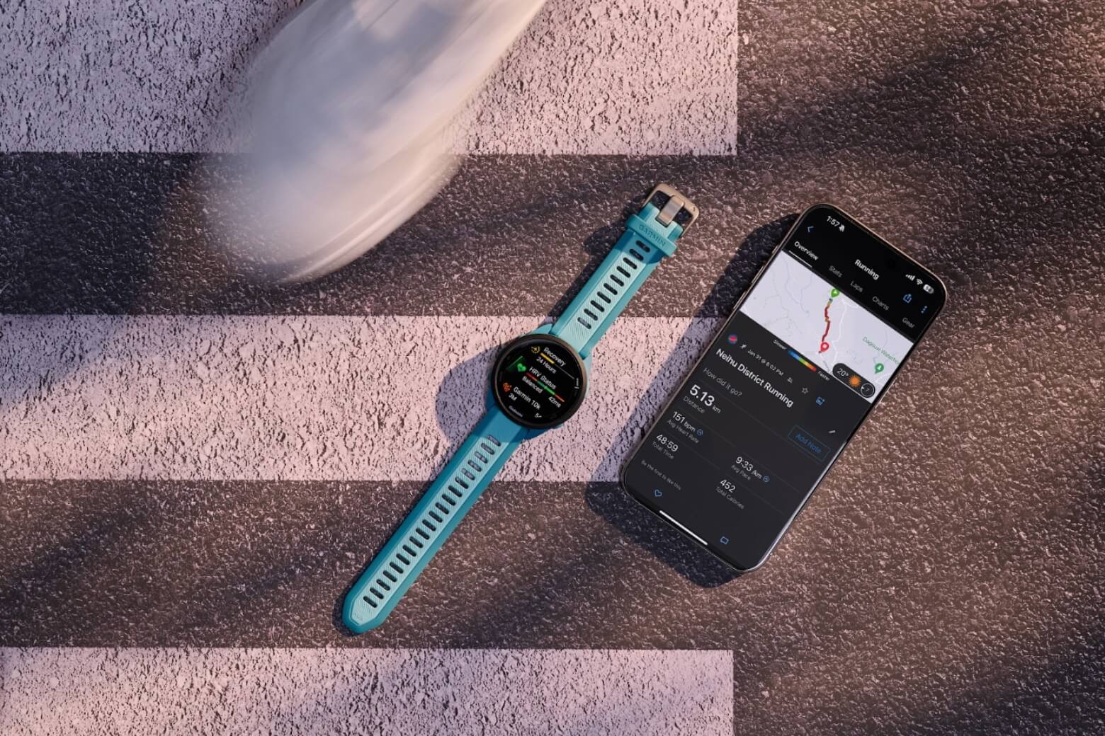 Garmin Forerunner 165 thời lượng pin thực tế