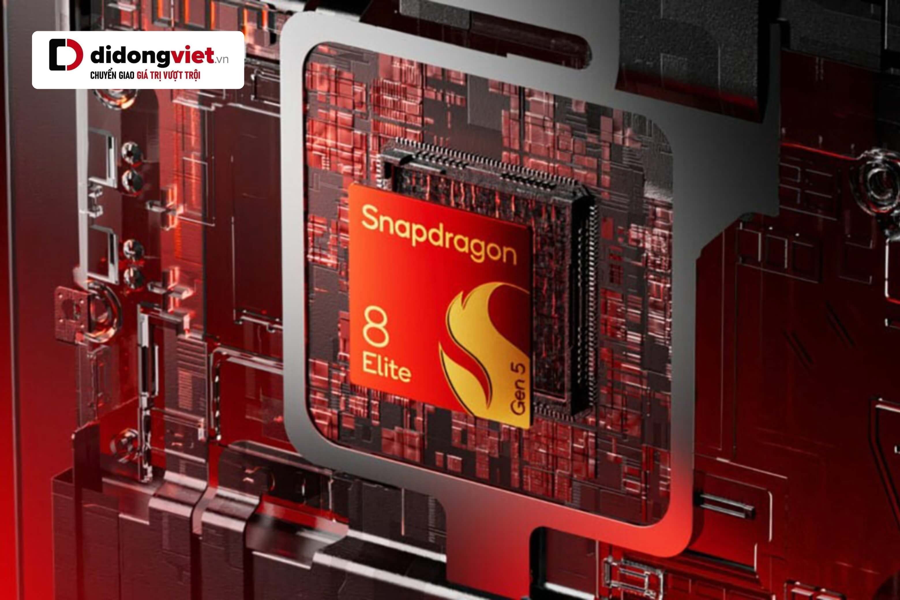 Snapdragon 8 Elite Gen 5 mang đến hiệu năng mạnh mẽ cho mọi tác vụ chuyên sâu.
