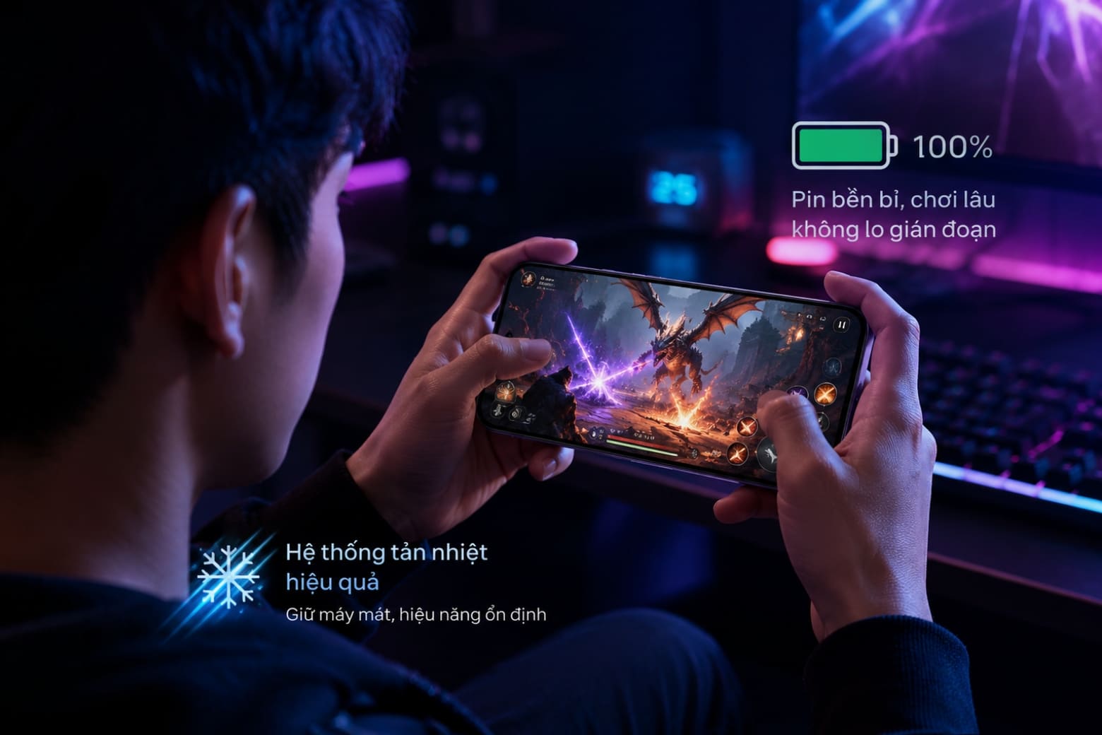 Trải nghiệm chơi game cường độ cao trên cấu hình phần cứng của Xiaomi 17T