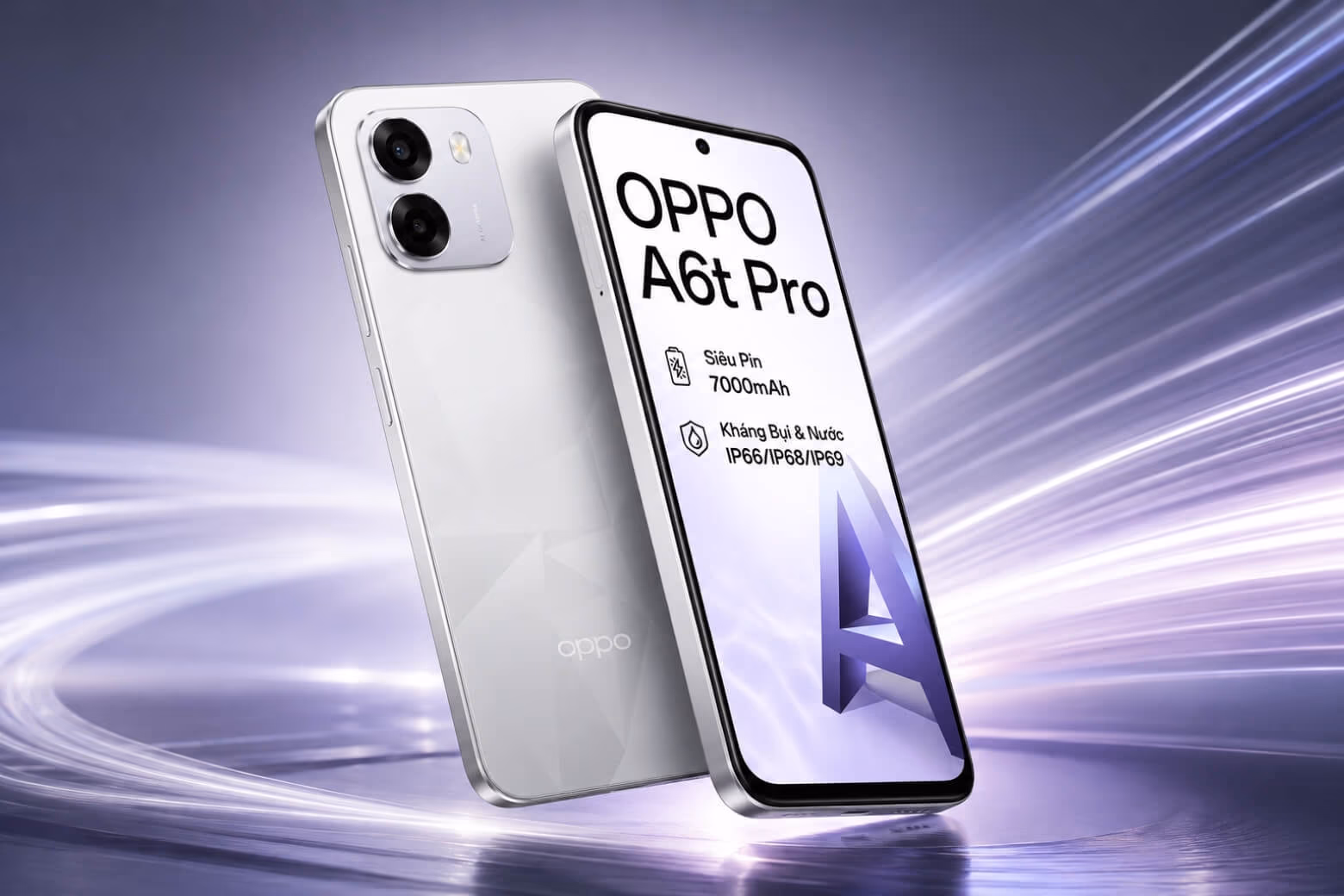 OPPO A6t Pro thiết kế mỏng màn hình 120Hz