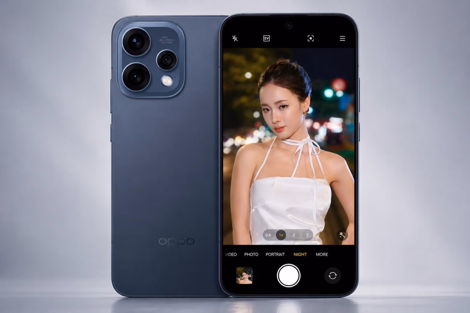 OPPO Reno15 chụp chân dung AI ban đêm sắc nét OPPO Reno15 chụp chân dung AI ban đêm sắc nét