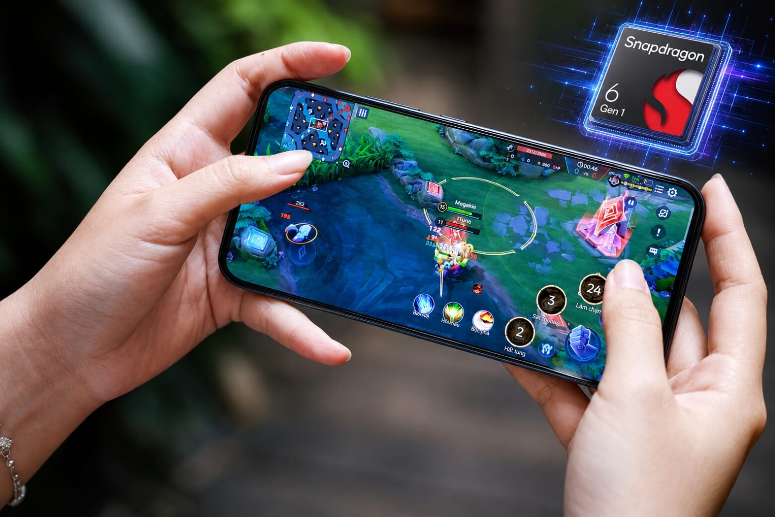OPPO Reno15 F hiệu năng Snapdragon 6 Gen 1 ổn định OPPO Reno15 F hiệu năng Snapdragon 6 Gen 1 ổn định