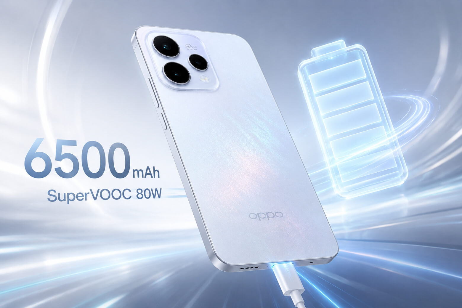 OPPO Reno15 pin 6500mAh sạc nhanh SuperVOOC 80W OPPO Reno15 pin 6500mAh sạc nhanh SuperVOOC 80W