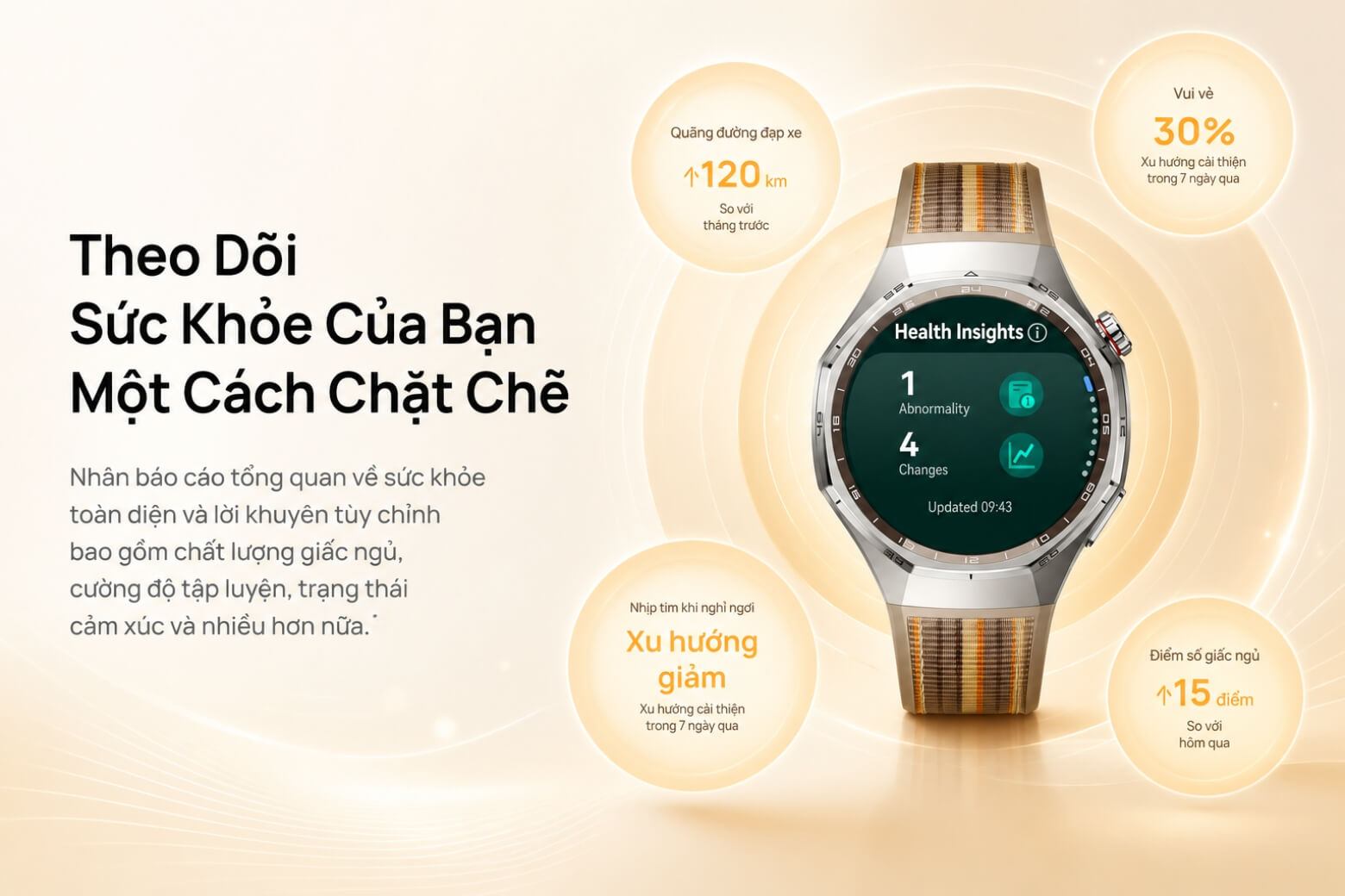  HUAWEI Watch GT 6 Pro 46mm cảm biến TruSense ECG