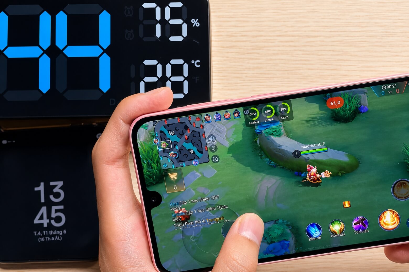 Samsung Galaxy A26 pin 5000mAh dùng trọn ngày dài 