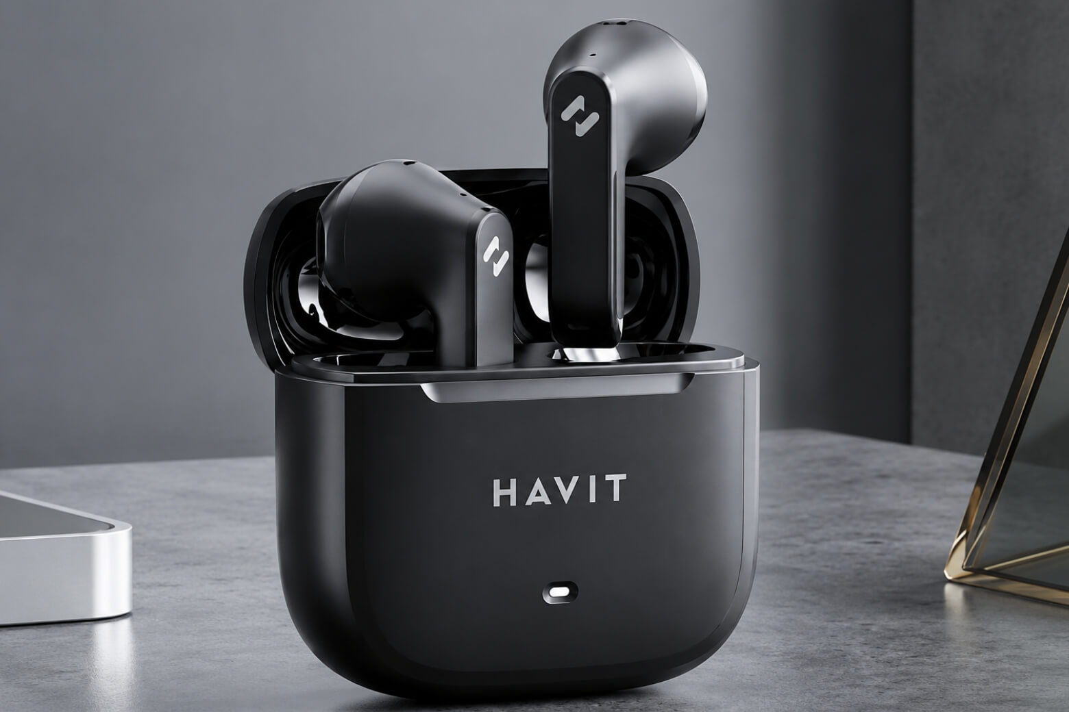 Tai nghe True Wireless Havit Life T2 TW966 sở hữu thiết kế In-Ear công thái học