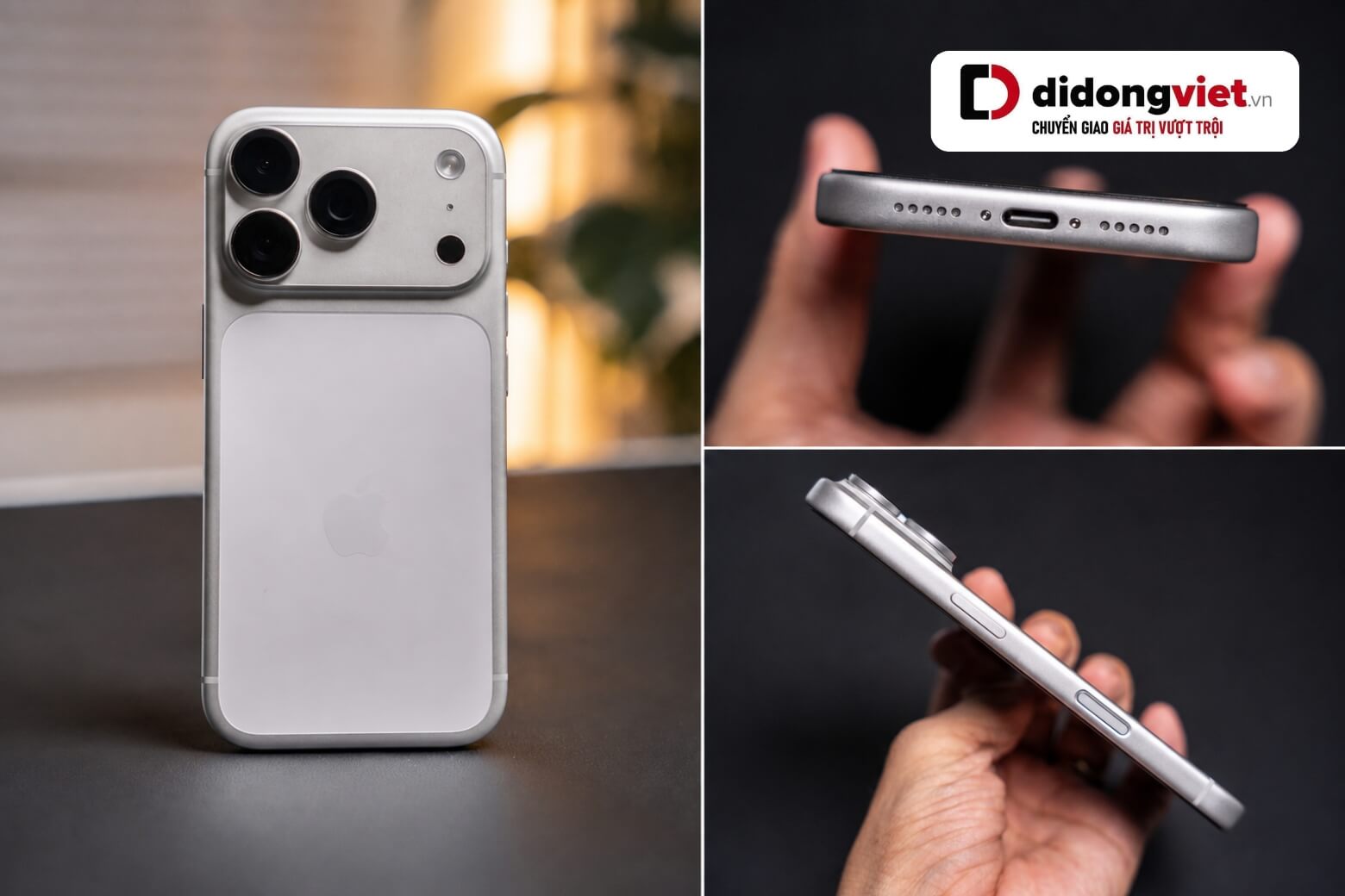 iPhone 17 Pro thiết kế khung nhôm 6.3 inch