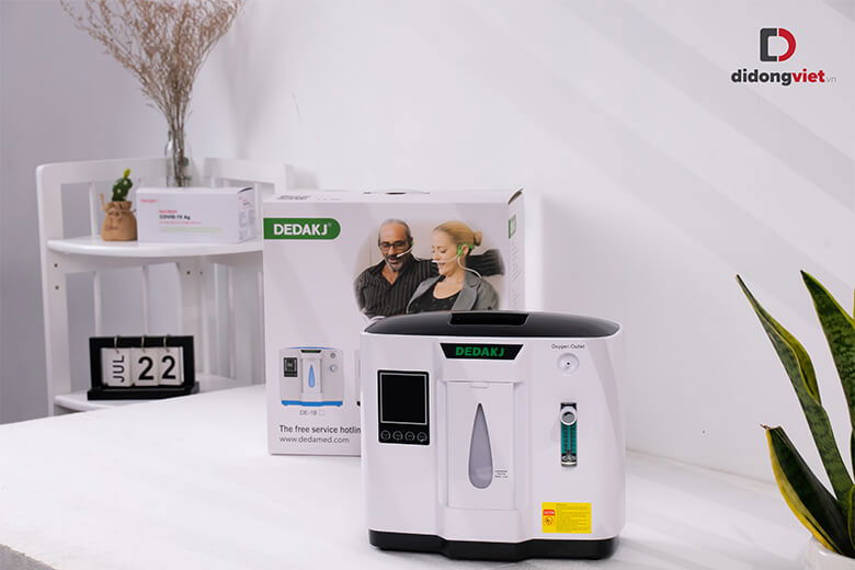 Thiết bị được trang bị sử dụng công nghệ hấp thụ giao động dao động áp suất (PSA technology)