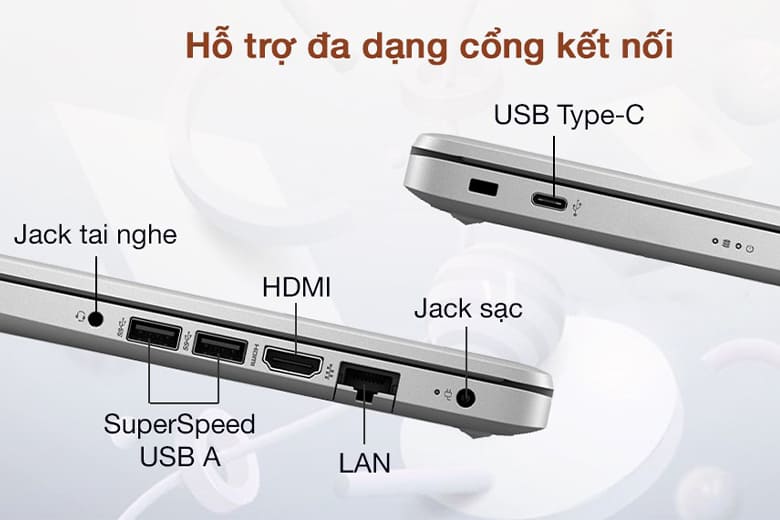 Nhiều cổng kết nối thông dụng - Bàn phím cao cấp