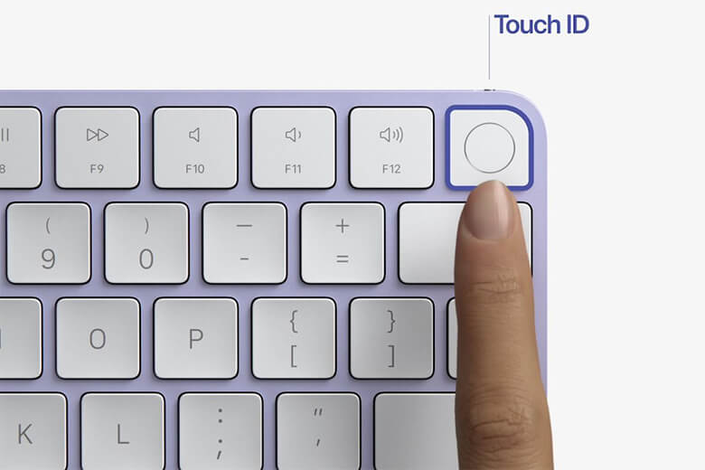 Bàn phím Apple Magic Keyboard Touch ID 2021 - Công nghệ cho phép sử dụng Touch ID, nhỏ gọn, tiện dụng