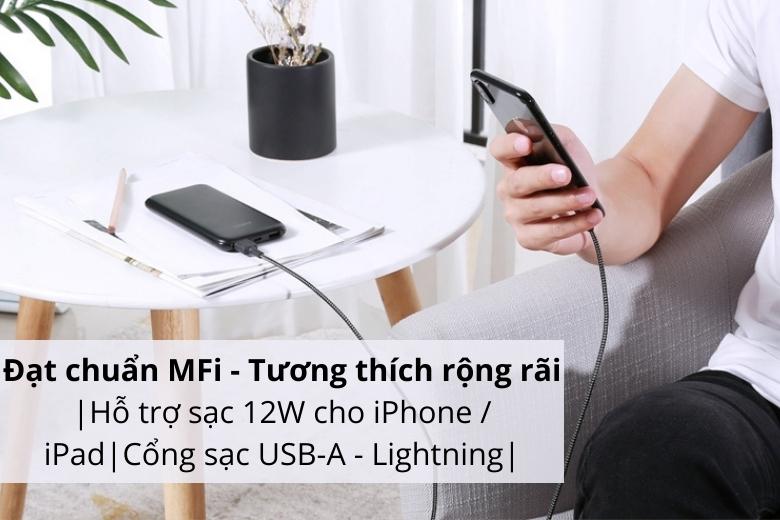 Đạt chuẩn MFi của Apple - Tương thích rộng