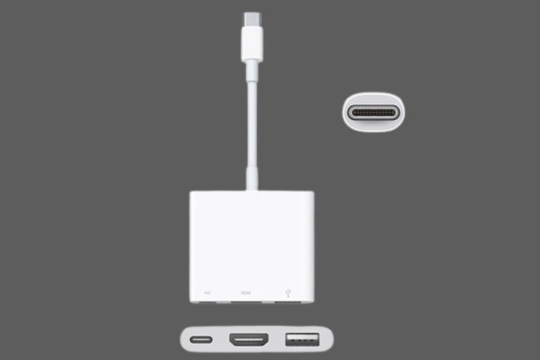 Cáp chuyển đổi Apple USB-C DIGITAL AV MULTIPOR - Đường truyền nhanh nhạy, kích thước gọn gàng