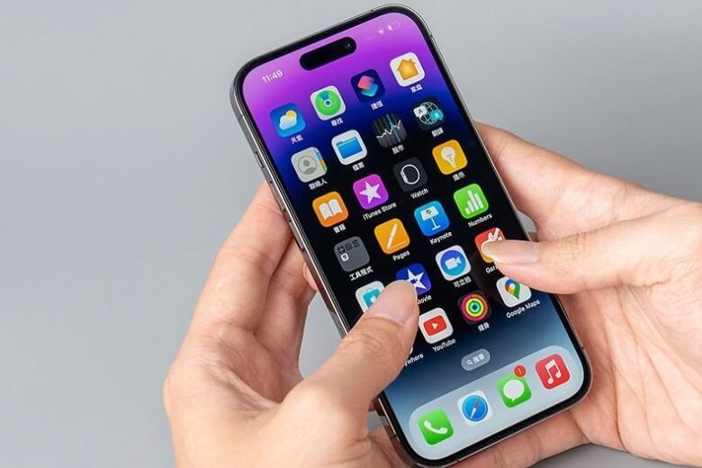 Kính cường lực iPhone 14 Pro Hoda trong viền đen - “Vị cứu tinh” cho màn hình iPhone
