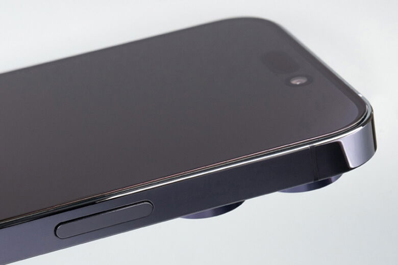 Kính cường lực iPhone 14 Pro Max Hoda trong viền đen - Tránh lực ma sát làm hư hại màn hình