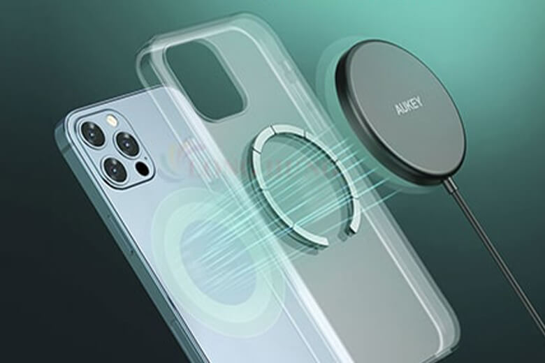 Đế sạc không dây MagSafe Aukey LC-A1 15W Qi - Cung cấp khả năng sạc không dây ấn tượng