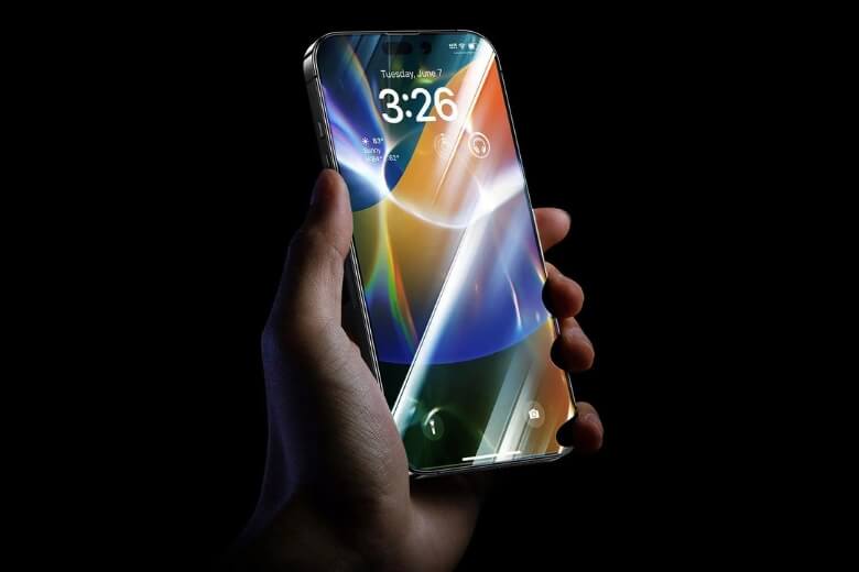 K&iacute;nh cường lực iPhone 14 Plus Mipow Kingbull chống nh&igrave;n trộm - M&agrave;n h&igrave;nh tr&ocirc;ng r&otilde; n&eacute;t, thiết kế tr&aacute;nh khỏi những &aacute;nh mắt t&ograve; m&ograve;&nbsp;