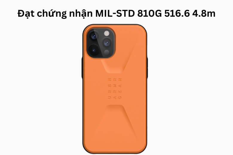 Đạt chuẩn thả rơi MIL-STD 810G 516.6 của Quân đội Mỹ