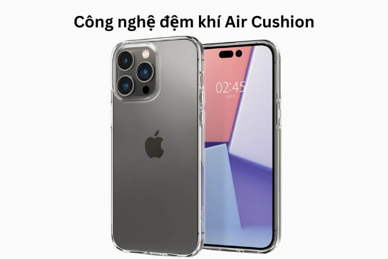 Chống sốc rất tuyệt nhờ công nghệ Air Cushion