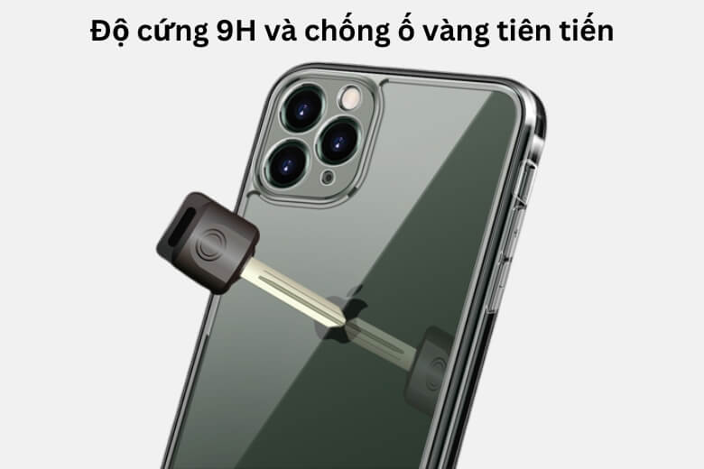 Chống chịu lực, chống xỉn màu với độ cứng 9H