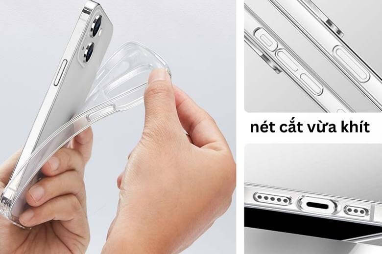Chất liệu trong trẻo mềm dẻo, bền đẹp