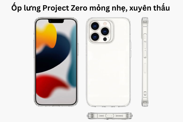 Ốp lưng ESR Project Zero iPhone 13/13 Pro - Chất liệu dẻo dai, đ&aacute;p ứng khả năng bảo vệ tốt&nbsp;