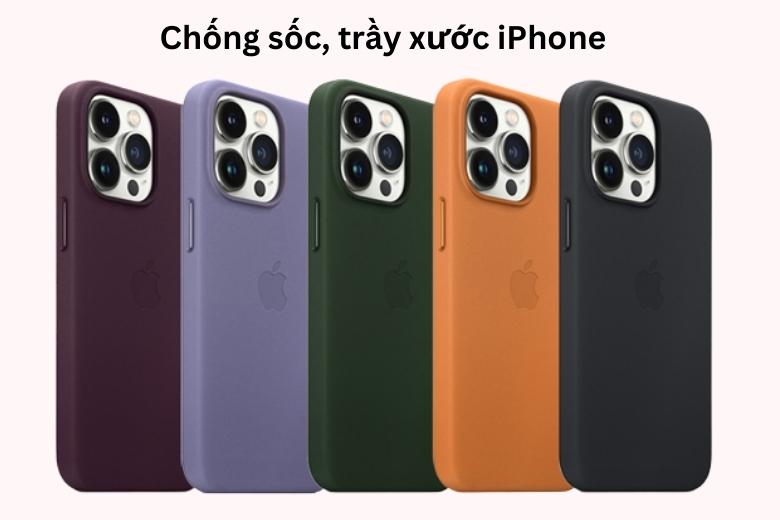 Ốp lưng MagSafe iPhone 13 Pro Leather Case - Chất liệu da đẹp, bảo vệ an toàn cho “dế yêu”