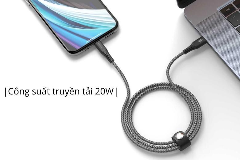 HyperDrive trang bị cho dây cáp nguồn điện ổn định với công suất cao lên đến 20W