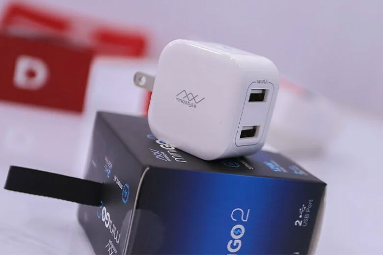 Củ sạc Innostyle Minigo 2 USB-A trang được trang bị thêm công nghệ AI tiên tiến, giúp tự động nhận biết công suất phù hợp với từng thiết bị