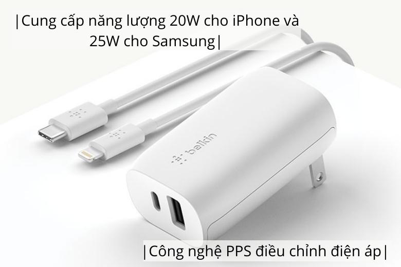 Kết hợp với những tính năng sạc thông minh