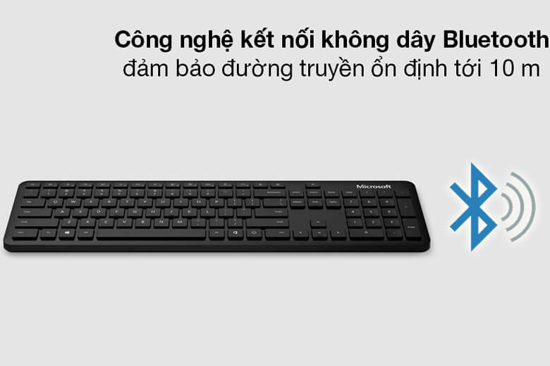 Bàn phím Microsoft Bluetooth có tính tương thích cao