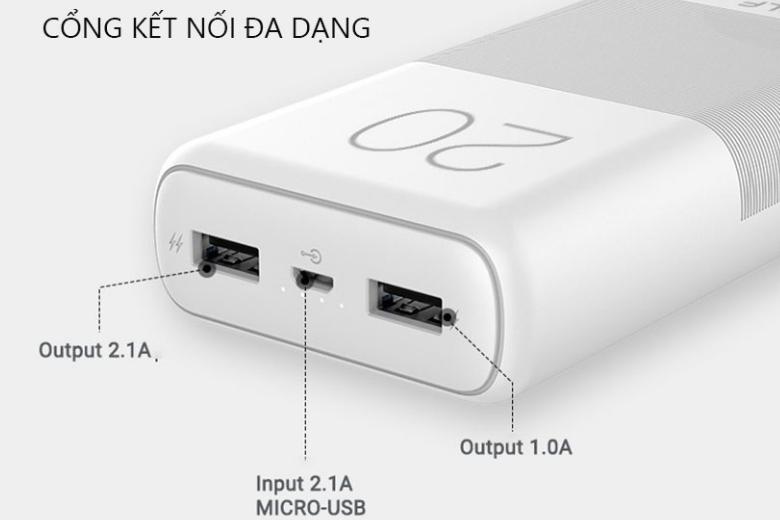 Hỗ trợ nhiều cổng kết nối thông dụng