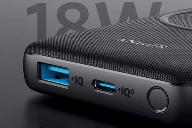 Pin sạc dự phòng Anker Powercore III 10000mAh A1617 - Sạc có dây và sạc không dây nhanh như chớp