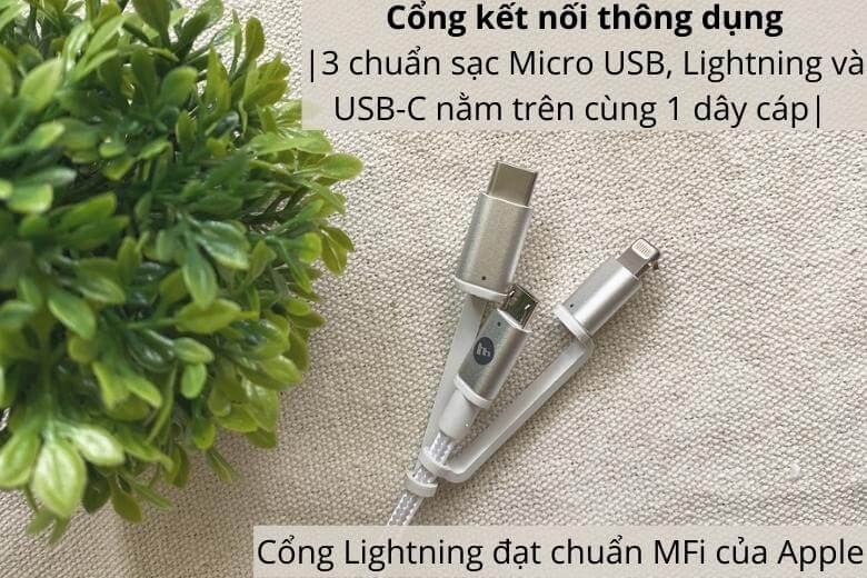 Thiết kế 3 cổng kết nối thông dụng
