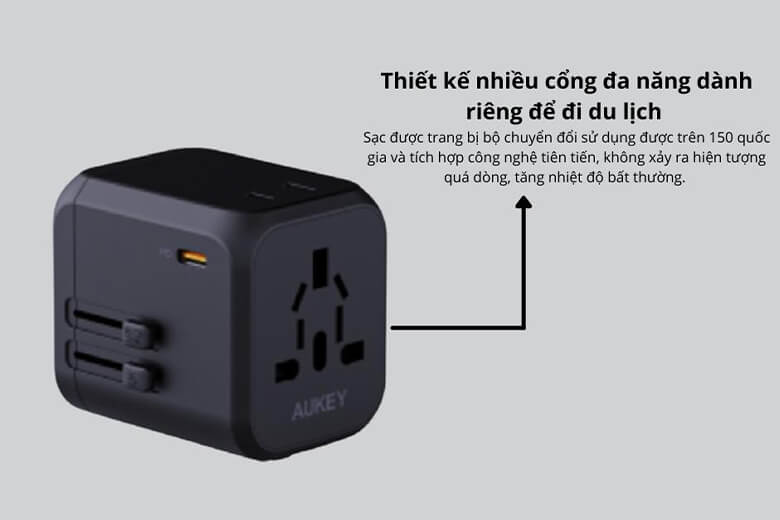 Thiết kế thuận tiện dành riêng cho việc đi du lịch