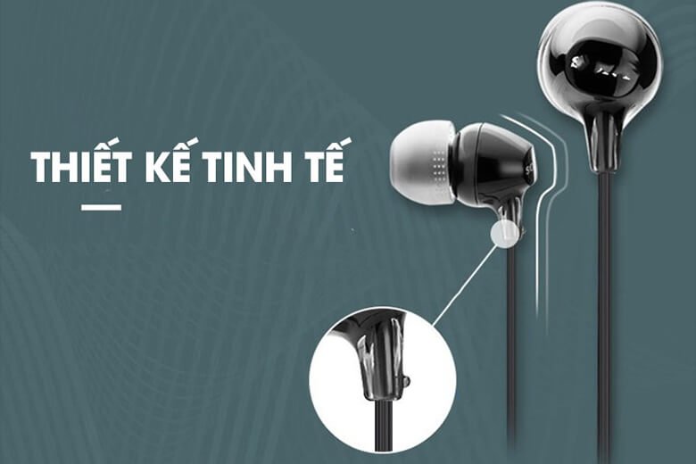 Tai nghe Sony MDR EX15AP - Màu sắc trẻ trung, âm thanh trong trẻo cùng kết nối ổn định