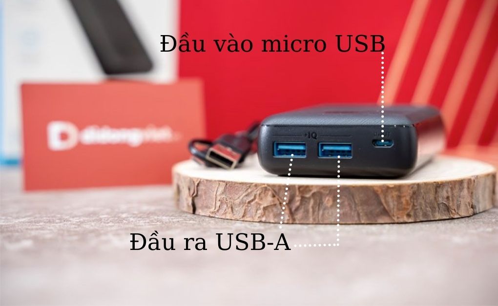 Pin sạc dự phòng Anker PowerCore Select 10.000mAh A1223 (Likenew)