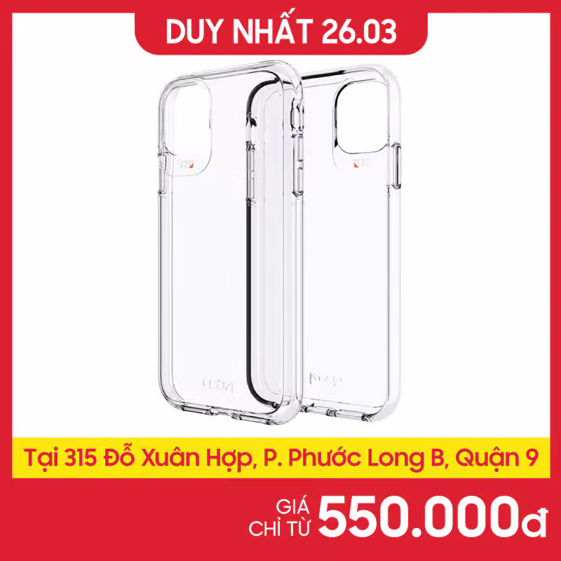 Ốp lưng iPhone 12 mini chống sốc GEAR4 D3O Crystal - ảnh 2