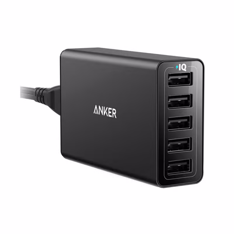 Adapter củ sạc Anker Powerport 4 cổng, 40w - A2142 - ảnh 2