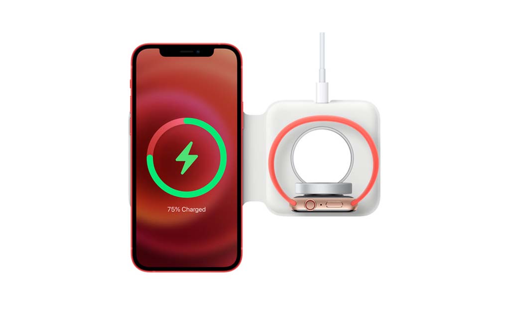 Đế sạc không dây Apple MagSafe Duo Chính hãng-Màu trắng