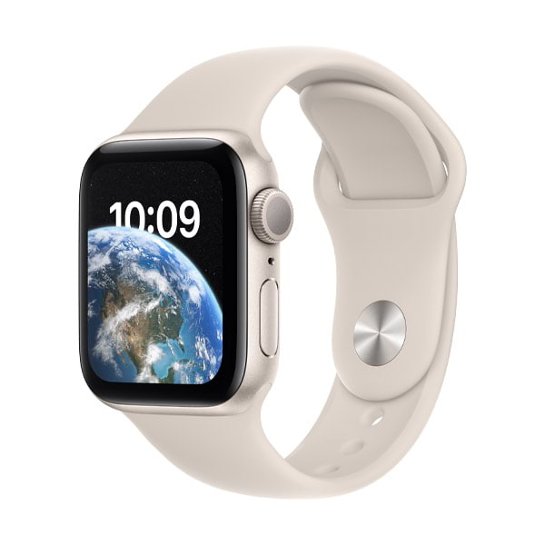 Apple Watch SE 2 (2022) 44mm (GPS) Viền nhôm - Dây cao su