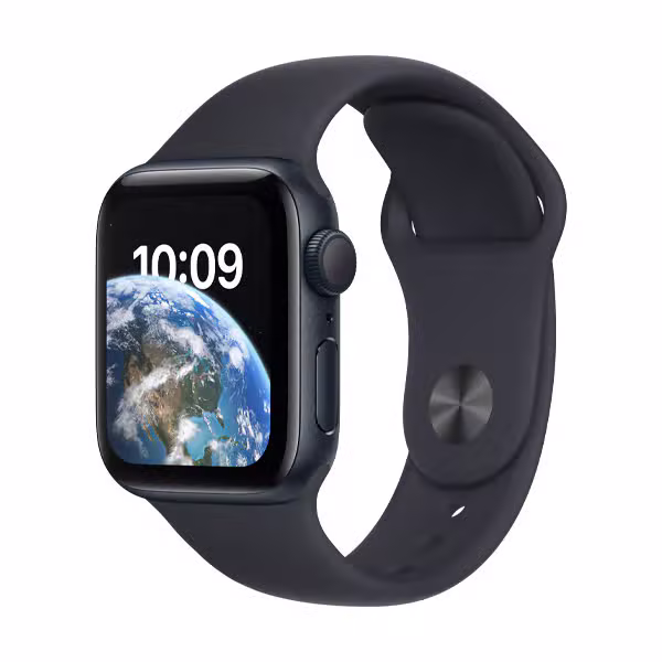 Apple Watch SE 2 (2022) 44mm (GPS) Viền nhôm - Dây cao su - ảnh 1