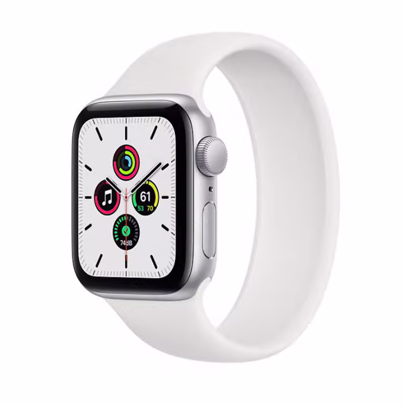 Apple Watch SE 40mm (GPS) Cũ viền nhôm - Dây cao su - ảnh 2