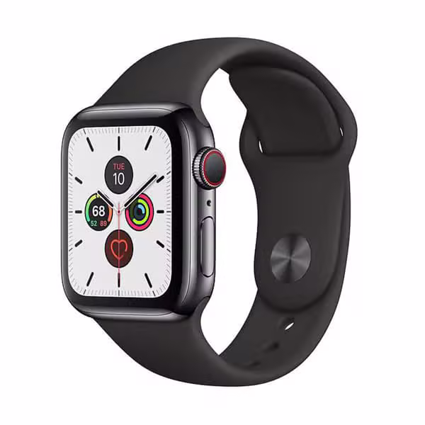 Apple Watch Series 5 44mm (4G) Viền nhôm - Dây cao su (Likenew) - ảnh 1